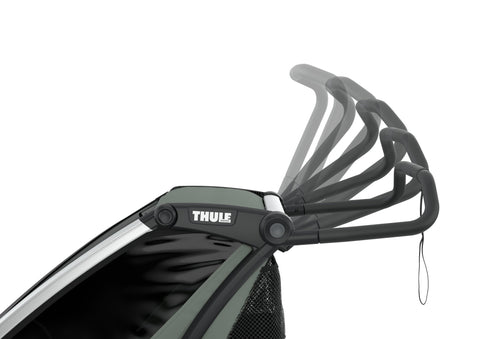 Thule Chariot Lite 2 Multisport Trailer & Stroller, Agave, -- ANB Baby