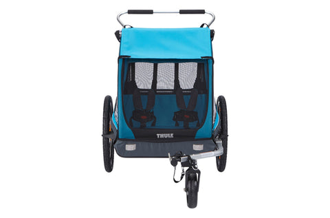 THULE Coaster XT Bicycle Trailer - Blue, -- ANB Baby