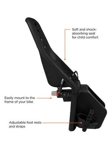 THULE Yepp Maxi Rack Mount Child Bike Seat, -- ANB Baby