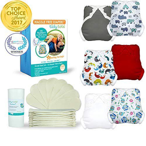 Tidy Tots Great Start Set, Hemp, Diaper Set, -- ANB Baby