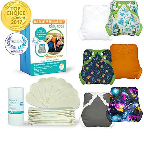 Tidy Tots Great Start Set, Hemp, Diaper Set, -- ANB Baby