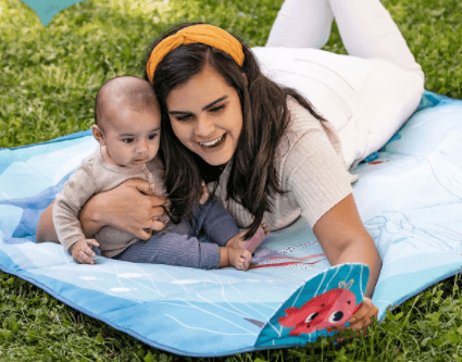 Tiny Love Treasure the Ocean Outdoor Picnic Mat, -- ANB Baby