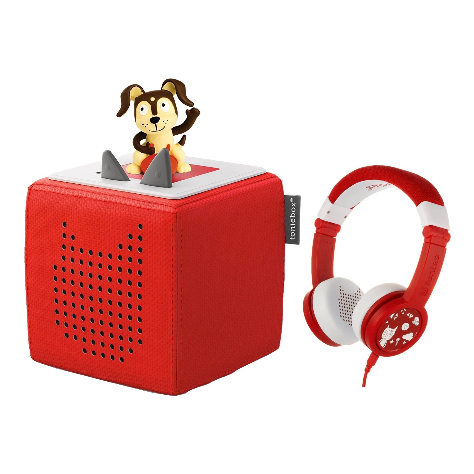 Tonies Toniebox Playtime Puppy Starter Set with Foldable Headphones, -- ANB Baby