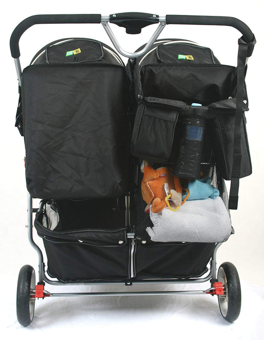 VALCO BABY Universal Stroller Caddy Organizer, Black, -- ANB Baby