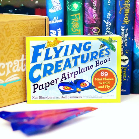 Workman Publishing Flying Creatures Paper Airplane Book, -- ANB Baby